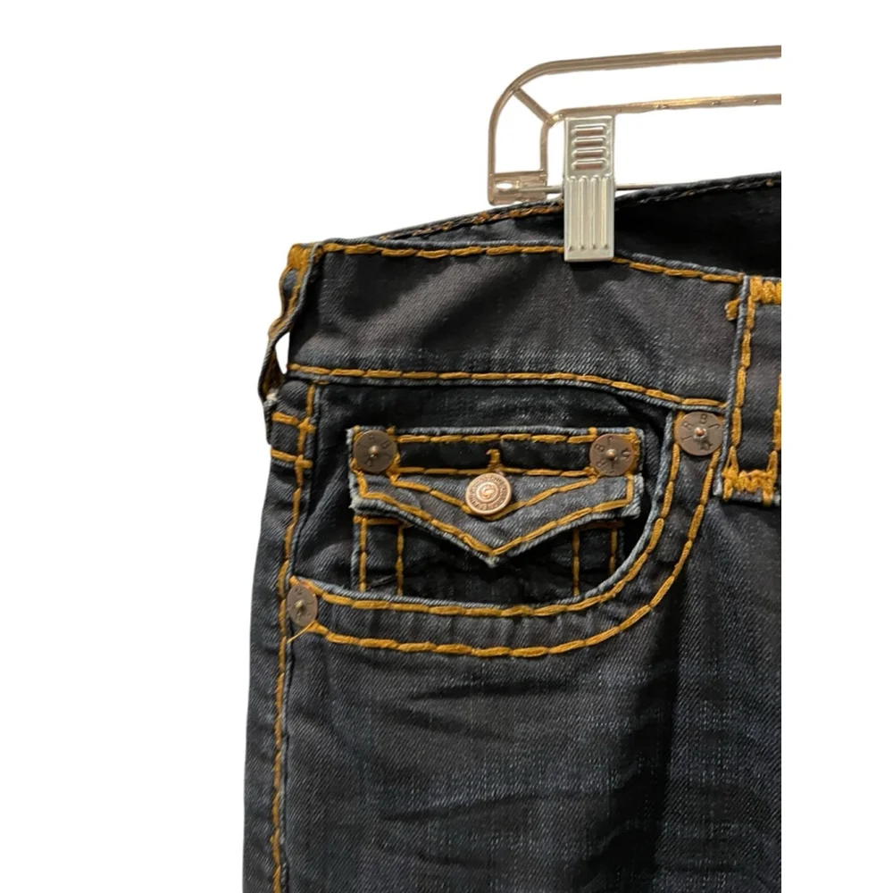 Vintage True Religion Super T Thick Stitch Ricky Made In USA Size 38 Straight